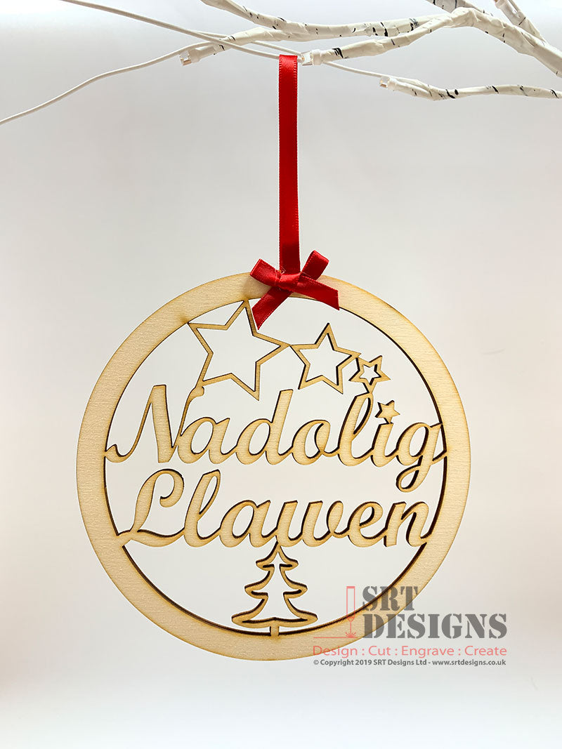 Nadolig Llawen Hanging Gift