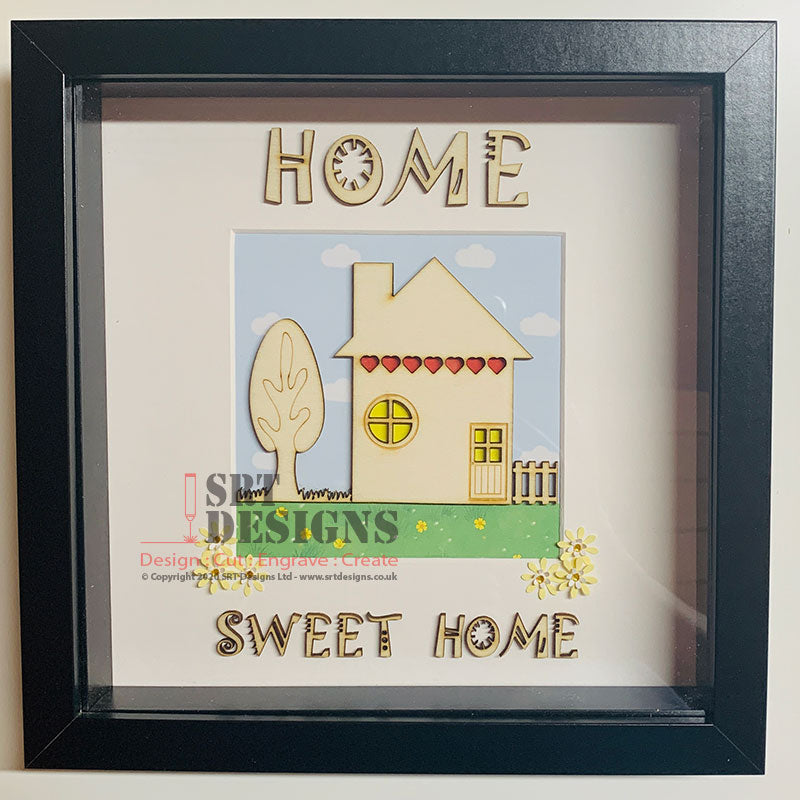 Framed Home Sweet Home