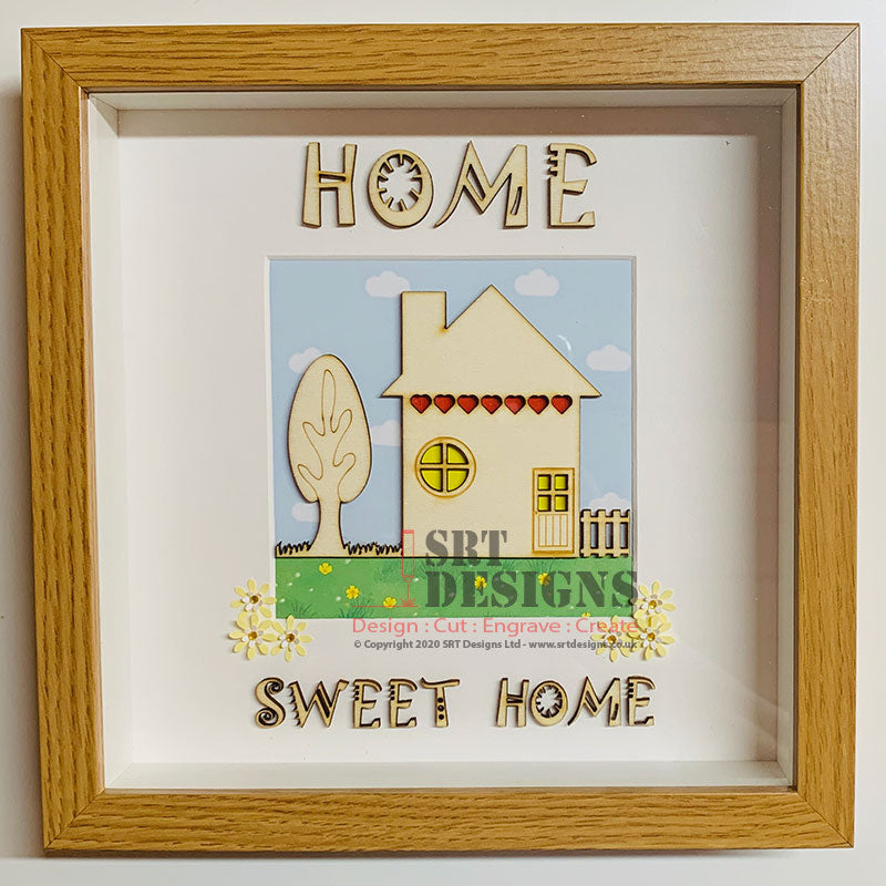 Framed Home Sweet Home