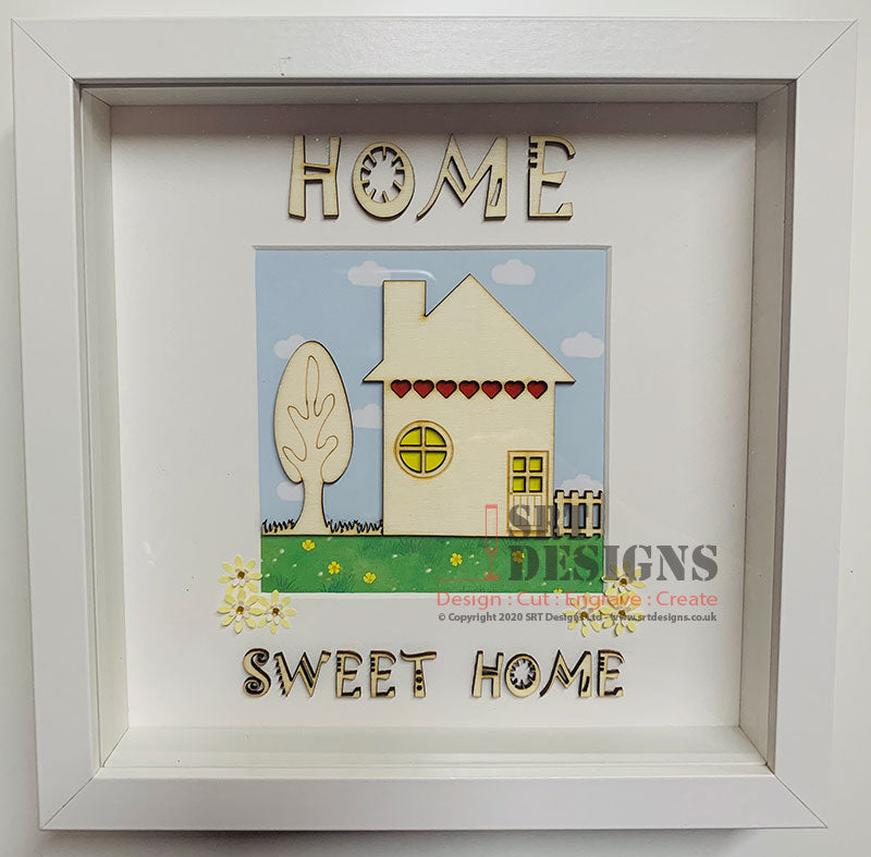 Framed Home Sweet Home