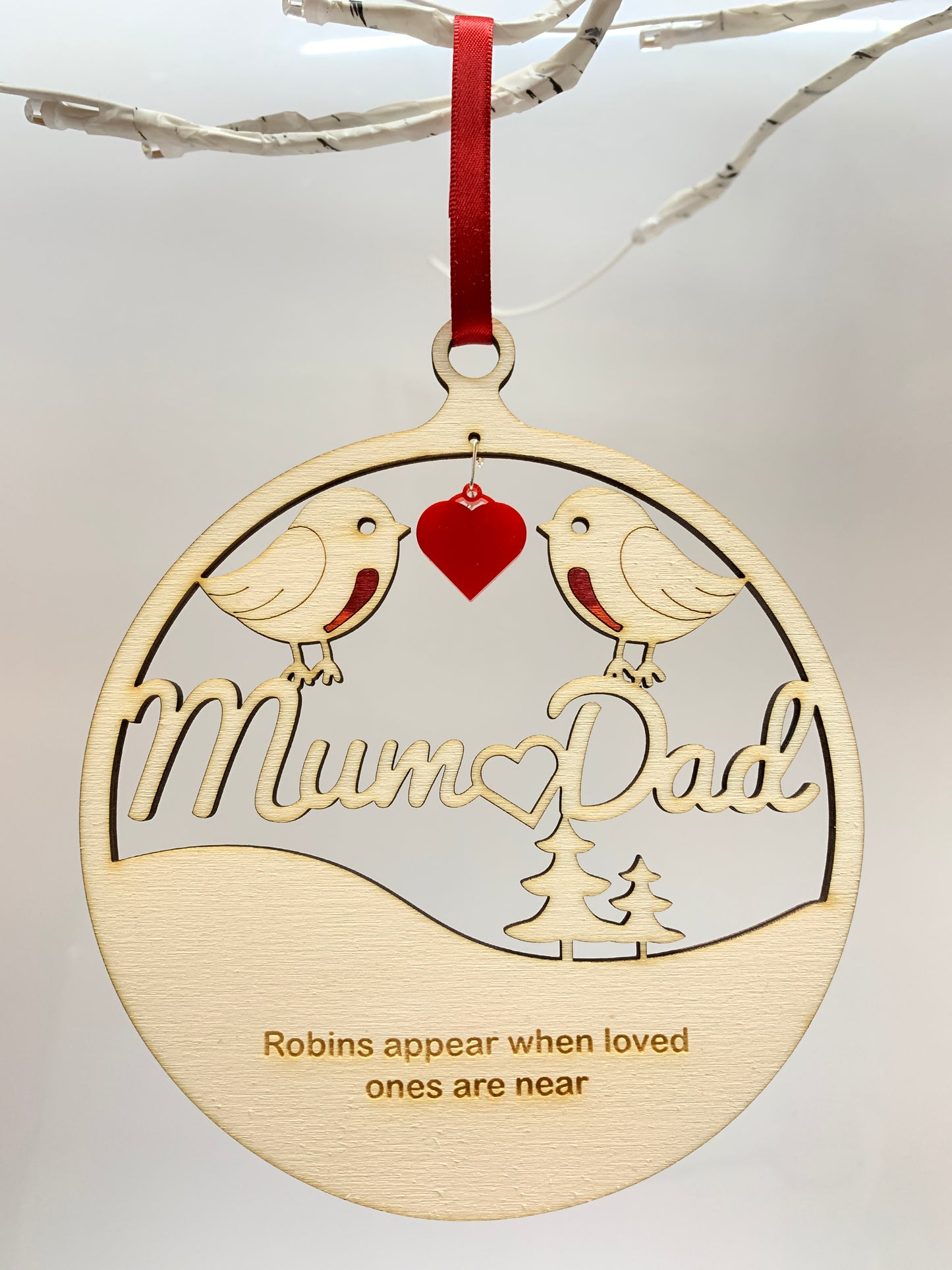 Memorial Robin Bauble (Mum & Dad)