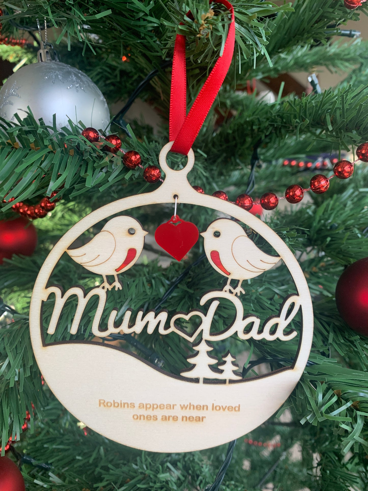 Memorial Robin Bauble (Mum & Dad)