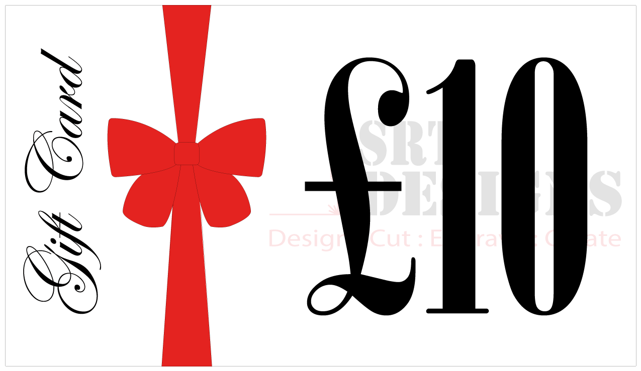 SRT Designs Gift Card