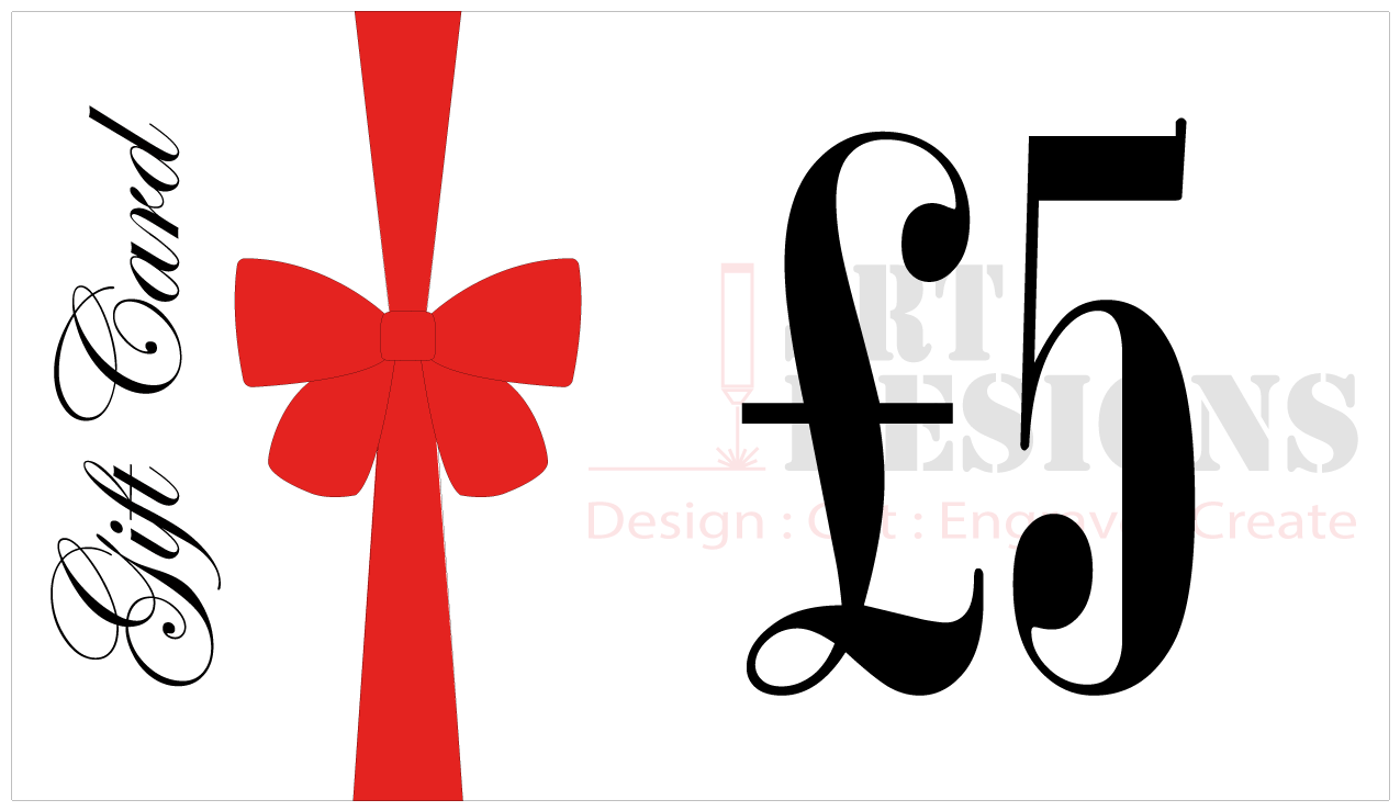 SRT Designs Gift Card