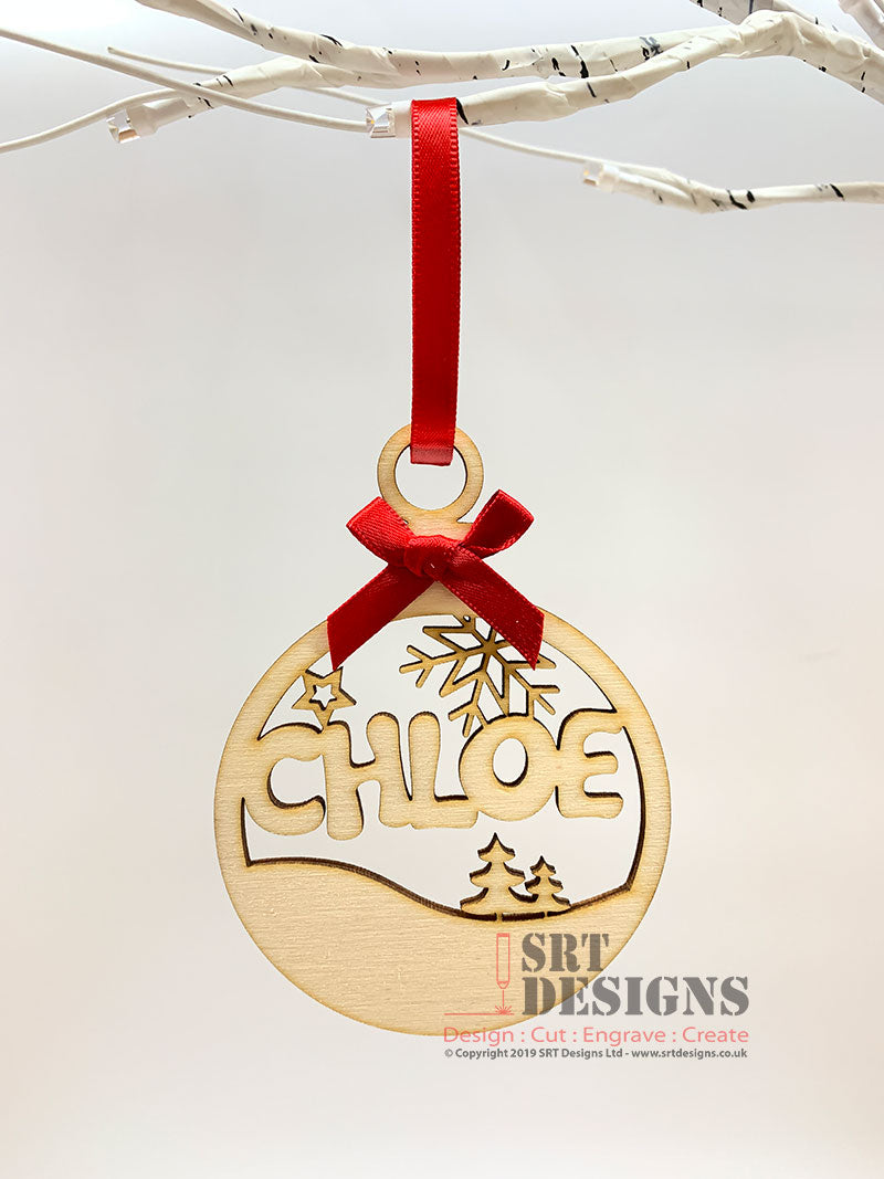 Personalised Christmas Bauble