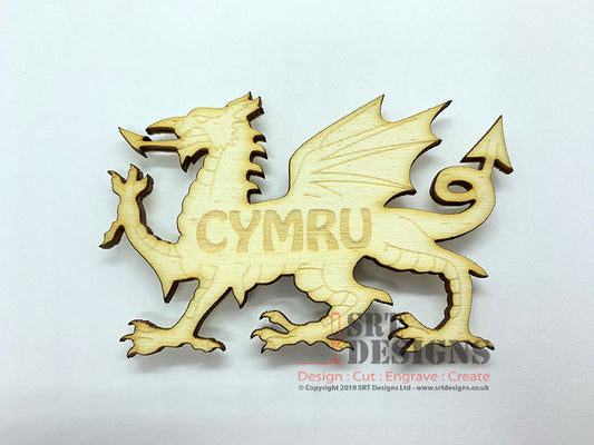 "CYMRU" Dragon Magnet