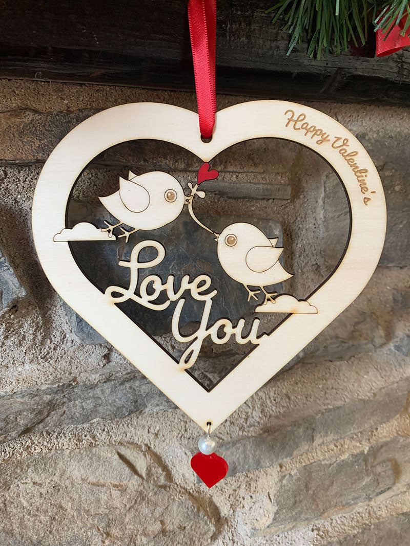 Love You - Valentine's Day Hanging Gift