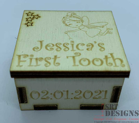 Personalised First Tooth Box