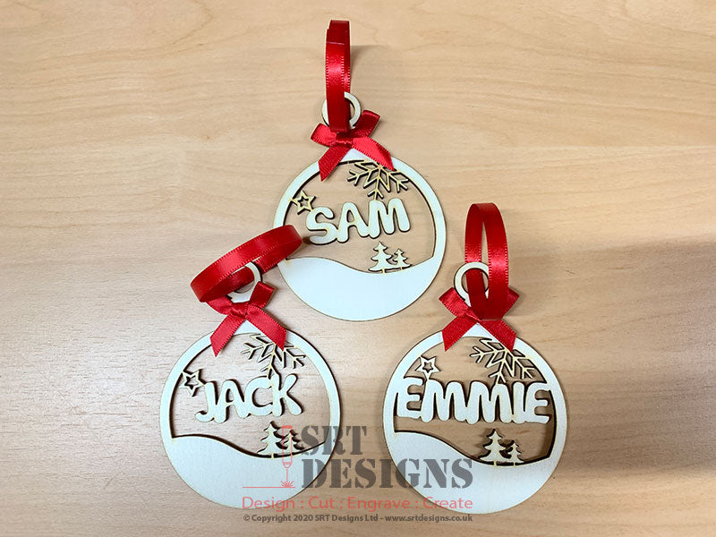 Personalised Christmas Bauble