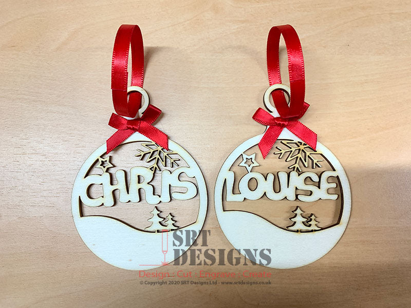 Personalised Christmas Bauble