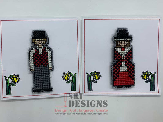 Traditional Welsh Costume Brooches